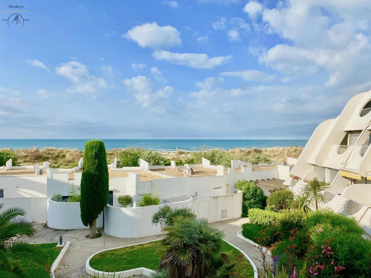 Le Meridien, Beau Studio 3 Etoiles, Vue Mer, Piscine, Wi Fi Et Parking Prive La Grande-Motte Buitenkant foto