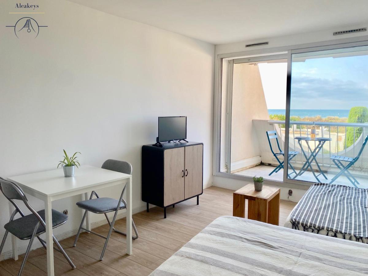 Le Meridien, Beau Studio 3 Etoiles, Vue Mer, Piscine, Wi Fi Et Parking Prive La Grande-Motte Buitenkant foto